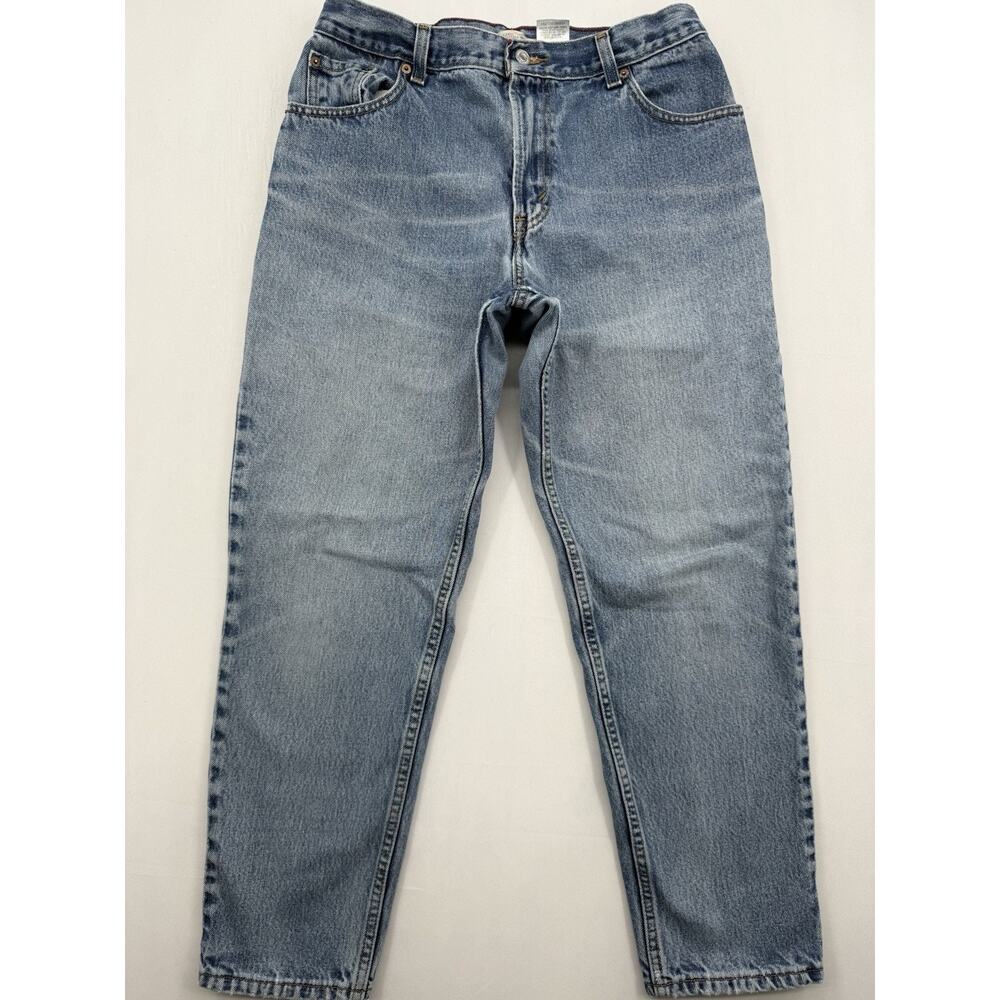 Vintage Levis 550 Jeans Womens 12s Relaxed Tapered High Rise Mom